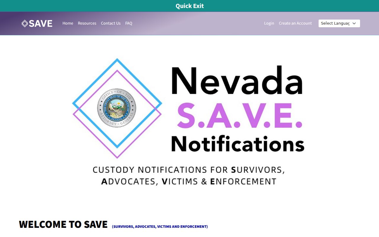 Elko residents directory Nevada S A V E notification source